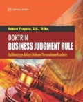 Doktrin Business Judgment Rule