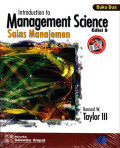 Introduction To Management Science