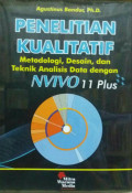 Penelitian Kualitatif : Metodologi, desain dan teknik analisis data dengan nvivo 11 plus