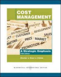 Cost Management: A strategic emphasis fifth edition