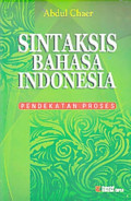 Sintaksis Bahasa Indonesisa: pendekatan proses
